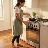 20" Free Standing Gas Stove Oven Range,4 Burner LPG Cooktop with 65L Oven, 201 Stainless Steel Body, Double Layer Mirror Surface Tempered Glass Door, Compact Design for Kitchen (NG-LPG Conversion Kit) — Lifestyle