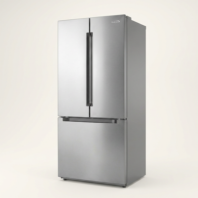 French Door Refrigerator Built to Maximize Storage, 18.5 Cu. Ft., Counter-Depth, Stainless Steel