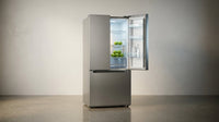 30 In. 18.5 Cu. Ft. Stainless Steel French Door Refrigerator — Lifestyle