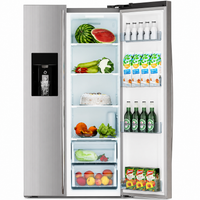 French Door Refrigerator Built for Modern Kitchens, 20 Cu Ft Capacity, Dual Ice Maker, Smart Temperature Control