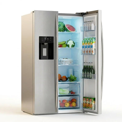 Antarctic Star French Door Refrigerator Built for Modern Kitchens, 20 Cu Ft Capacity, Dual Ice Maker, Smart Temperature Control